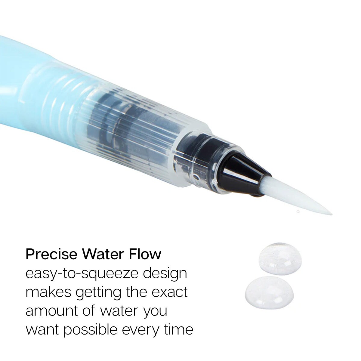 KINGART&#xAE; Water Brush Pens 4 pc