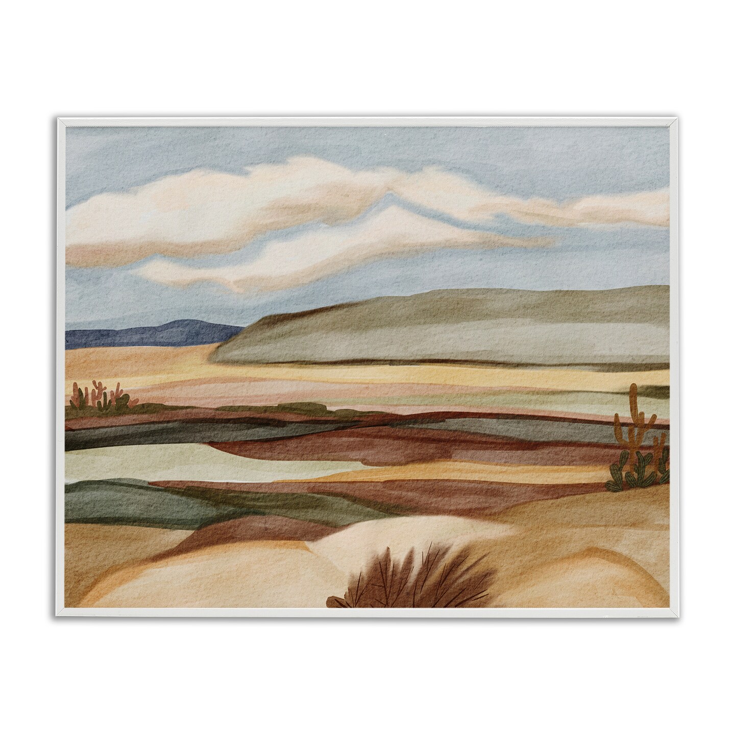 Stupell Industries Traditional Wild Western View Framed Giclee By Nikita Jariwala