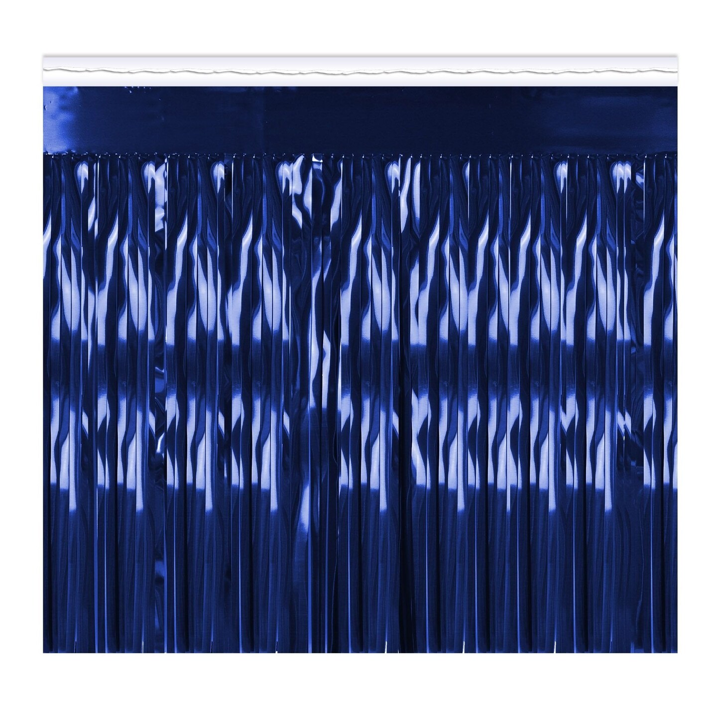 Beistle 1-Ply Metallic Fringe Drape - 10ft
