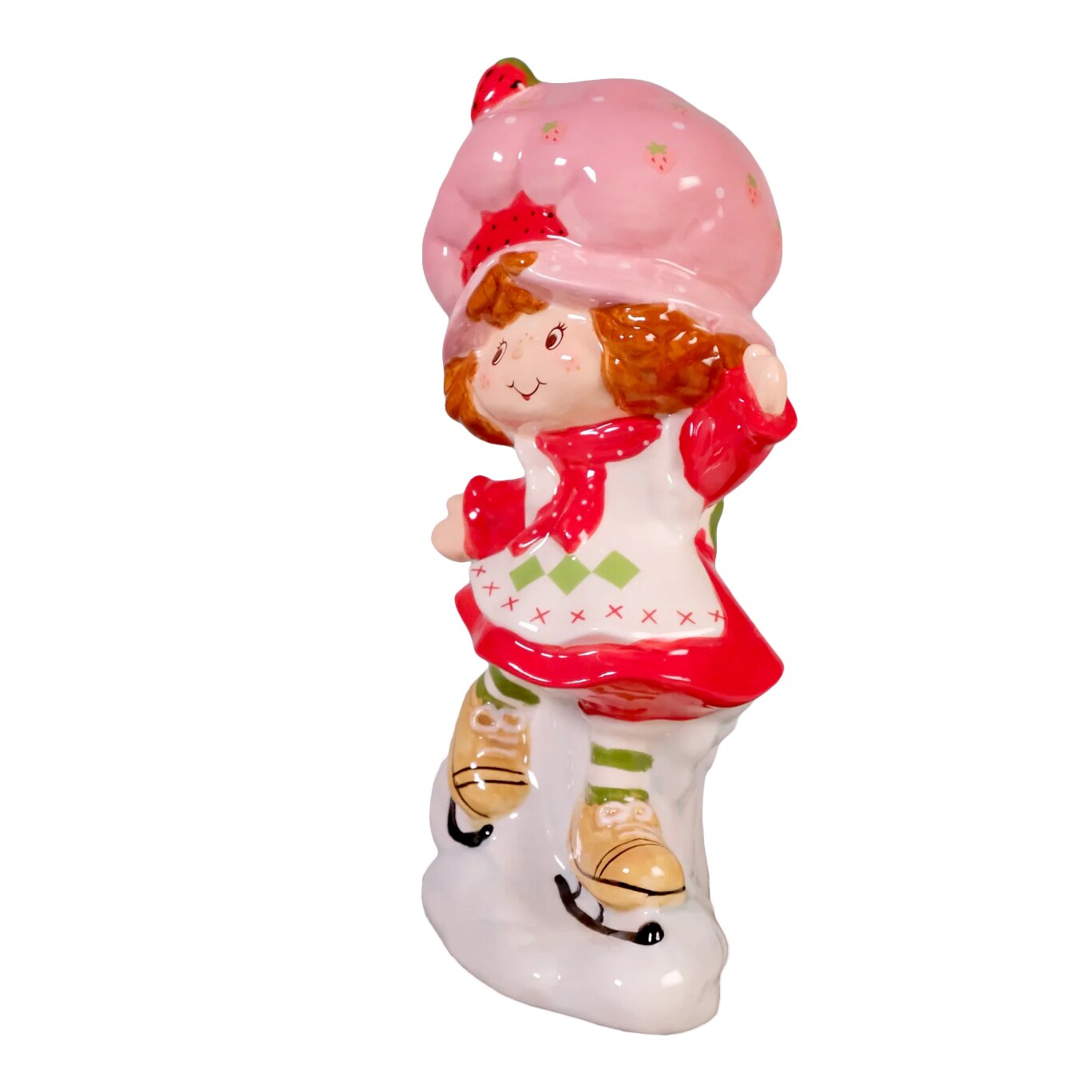Blue Sky Clayworks Strawberry Shortcake Skating All The Way Figurine