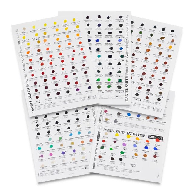 Daniel Smith Extra Fine Watercolor 266 Color Dot-Card CLEARANCE
