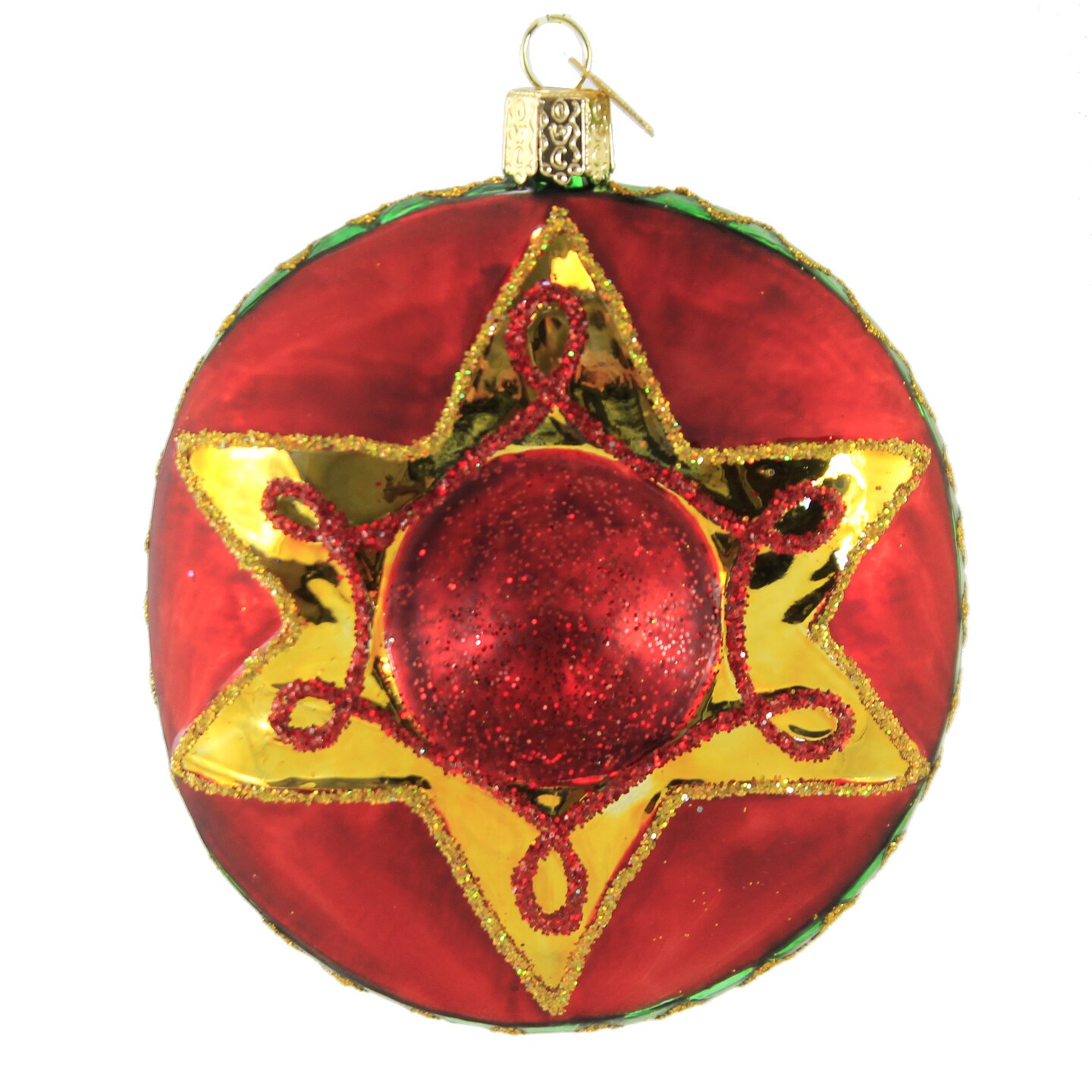 Old World Christmas 4.5 Inch Sombrero Christmas Tree Ornament , Spain Mexico