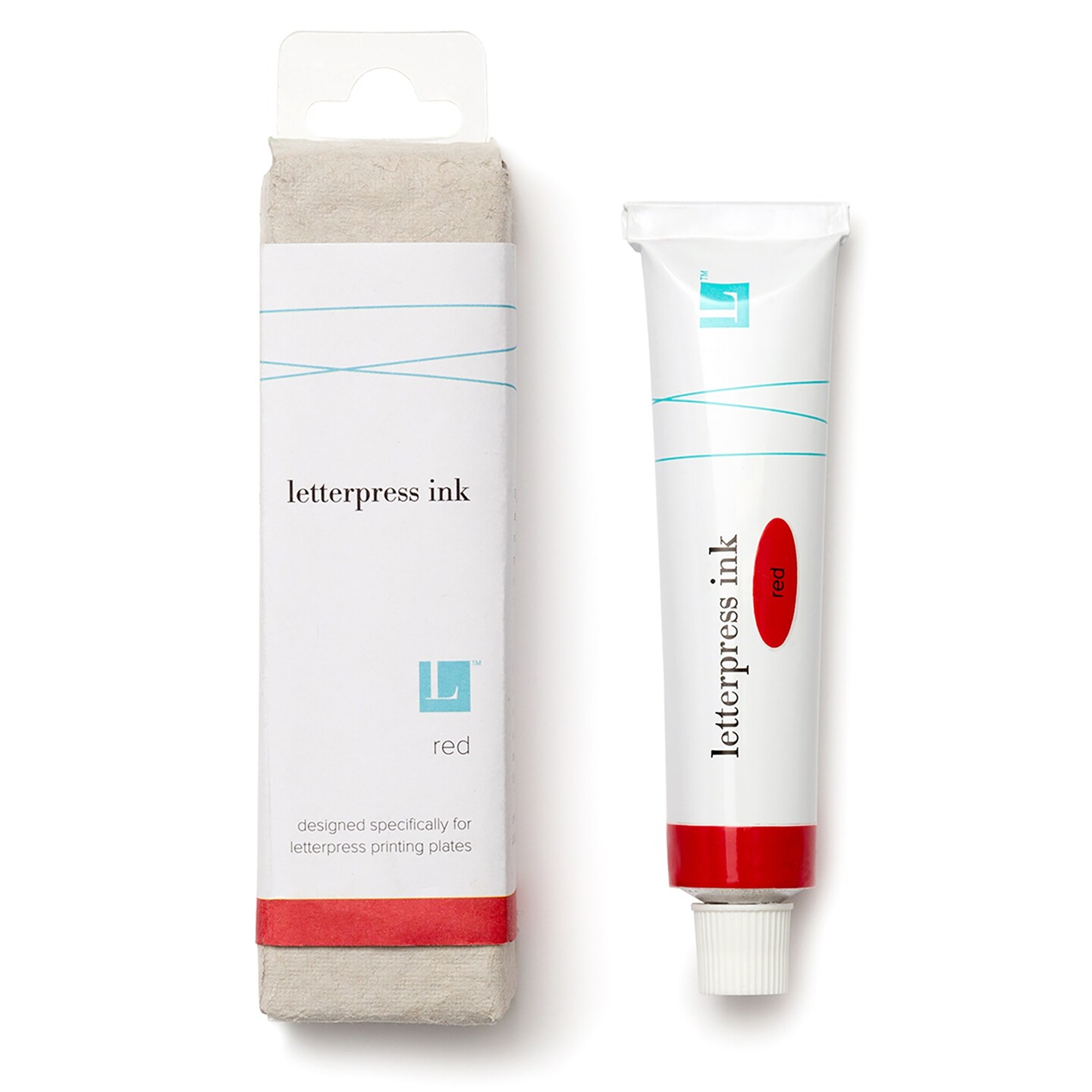 Lifestyle Letterpress Ink 30ml-Red