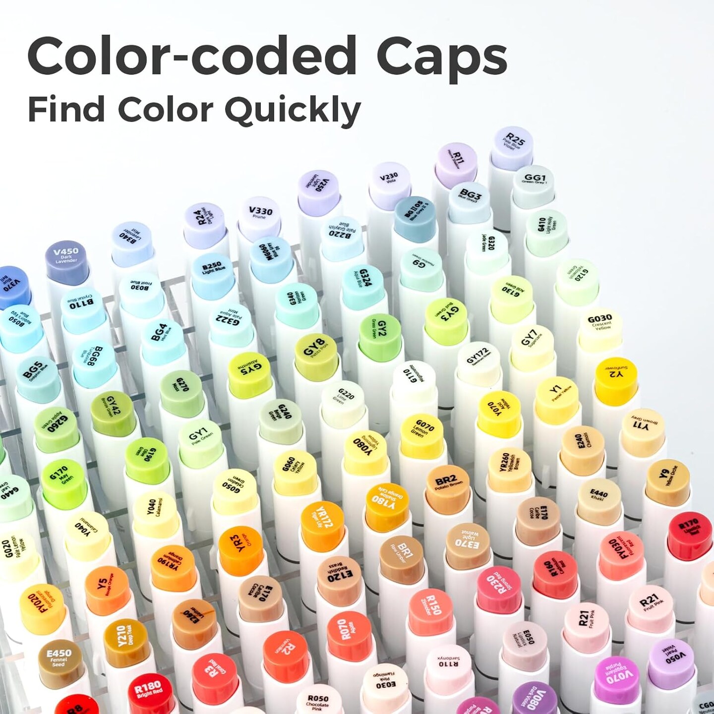 Ohuhu 216-Color Alcohol Markers - Honolulu/ Honolulu B Series