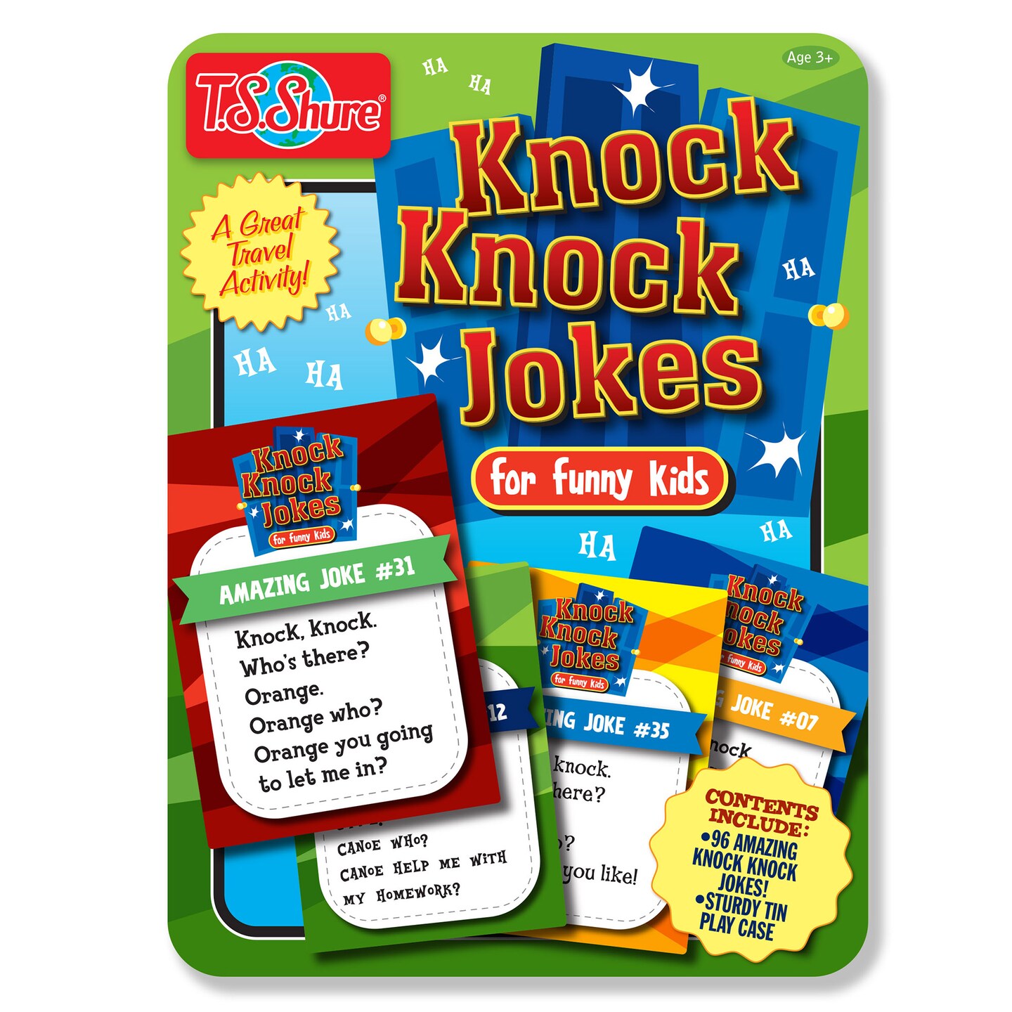 T.S. Shure - Knock-Knock Jokes Activity Tin