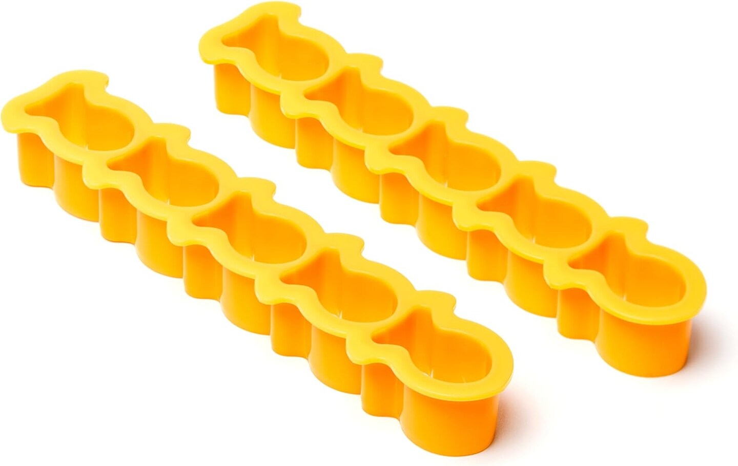 Goldfish Hearts Cracker Cookie Cutter - 2 Pack, Dishwasher Safe, Food Grade, Kids Snack Cutter 5 x 0.75 x 0.75 inches