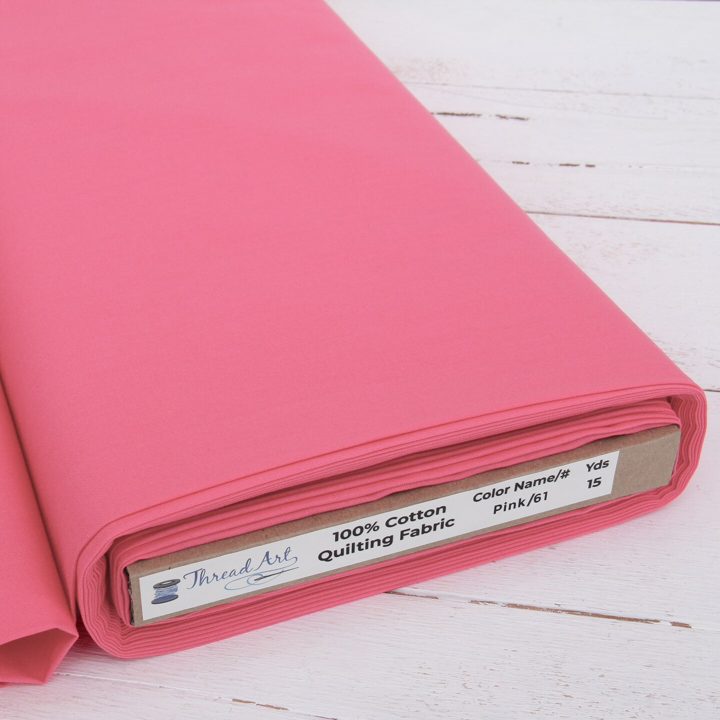 ThreadArt Premium Cotton Quilting Fabric - 44" Width - 100% Cotton - Quilting, Sewing, Crafts - 30 Colors Available - By the Yard, 3 Yard Cuts, or 10 Yard Cuts