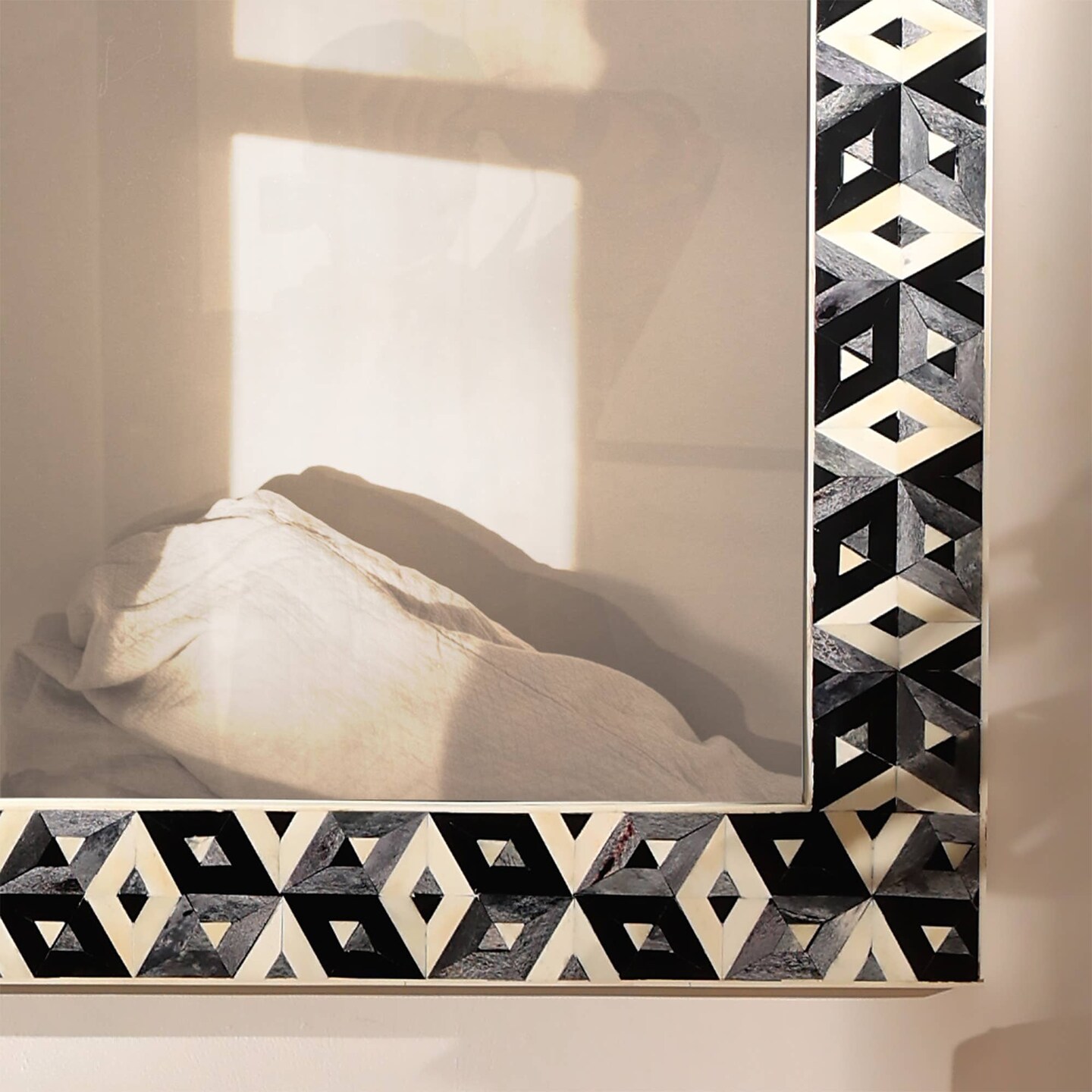 Decorative Wall Mirror with Frame - 24&#x22; X 36&#x22;
