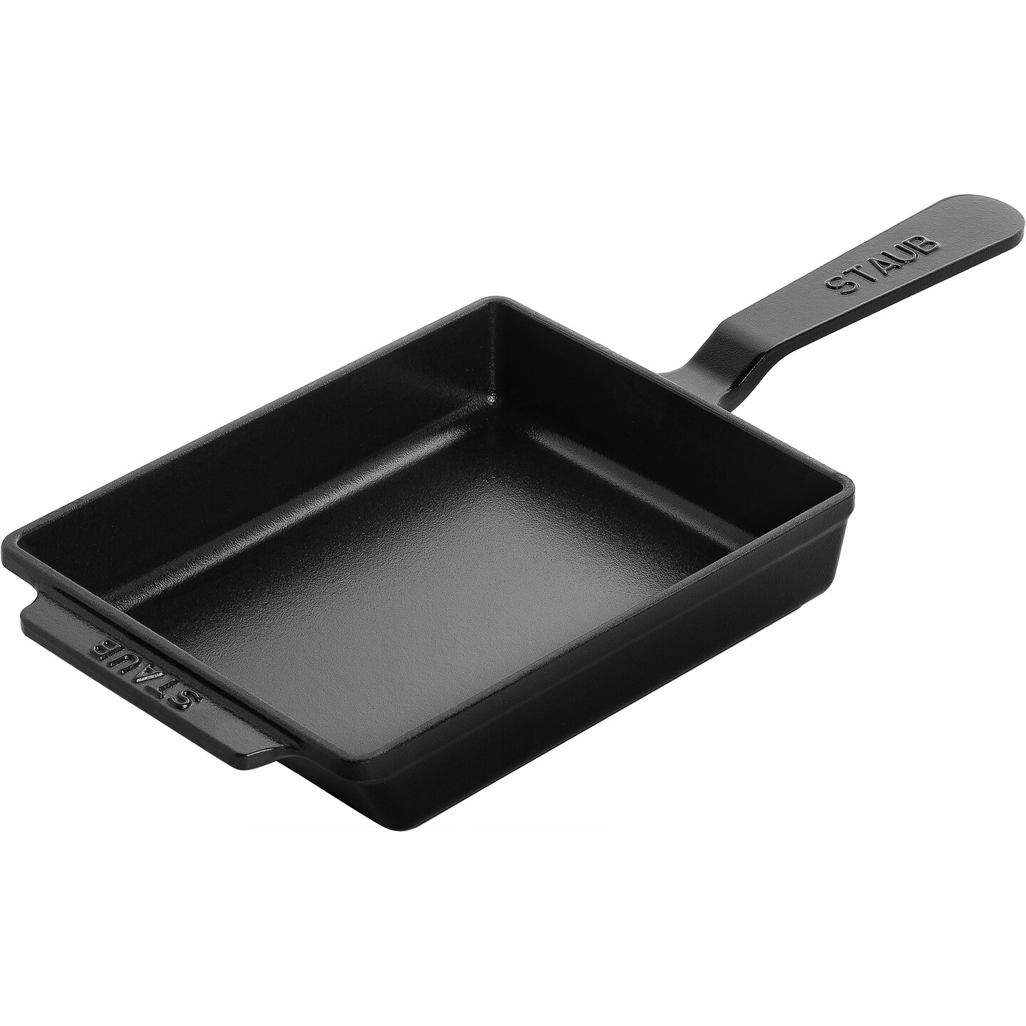 STAUB エッグロールパン Staub Cast Iron Rectangular Egg Roll Pan - Matte Black, Color