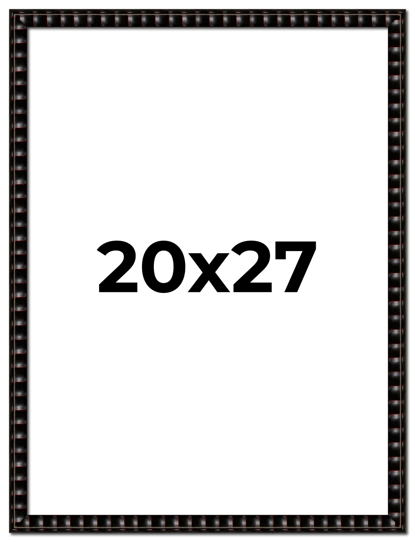 20x27 Bamboo Picture Frame with UV-Resistant Acrylic &#x26; Acid Free Backing, Available in  4 Finishes - Brown, Black, Gold, and Natural