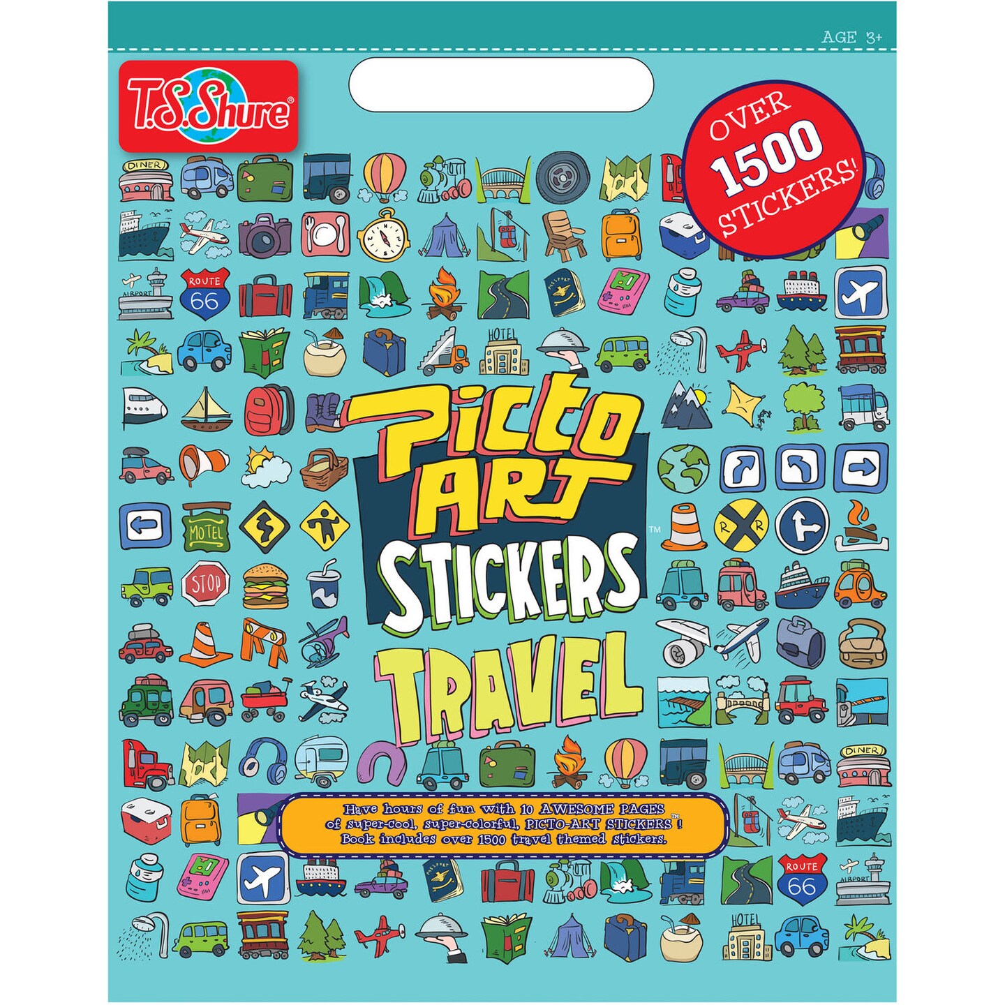 T.S. Shure - Picto Art Travel Sticker Book