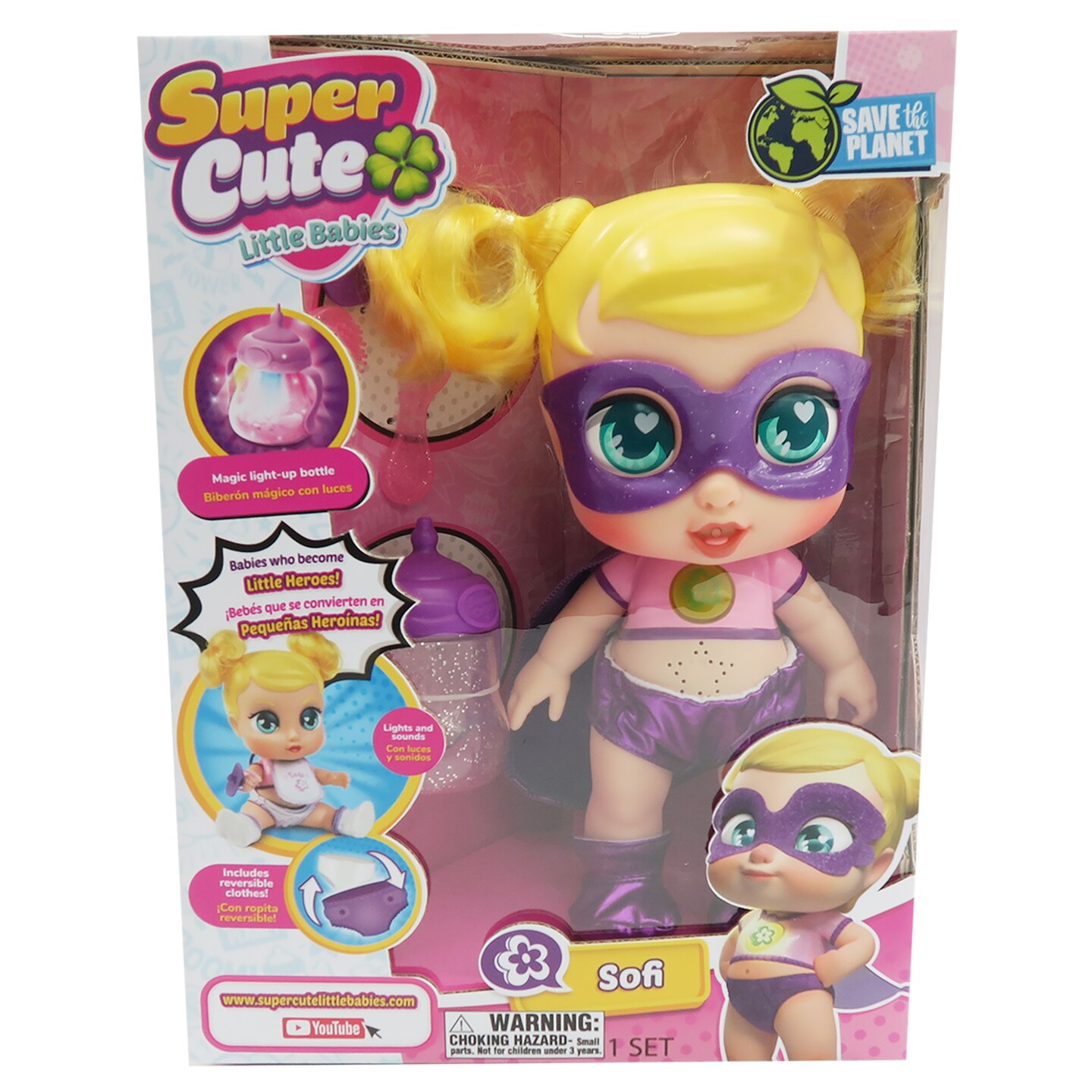Super Cute Little Babies Baby Doll - Sofi