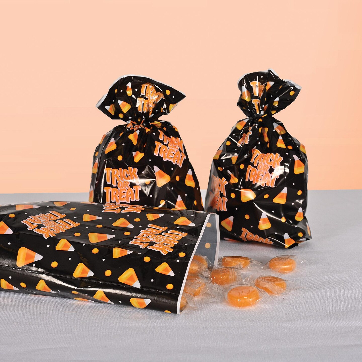 300 Pack Beistle Halloween Trick Or Treat Cello Bags