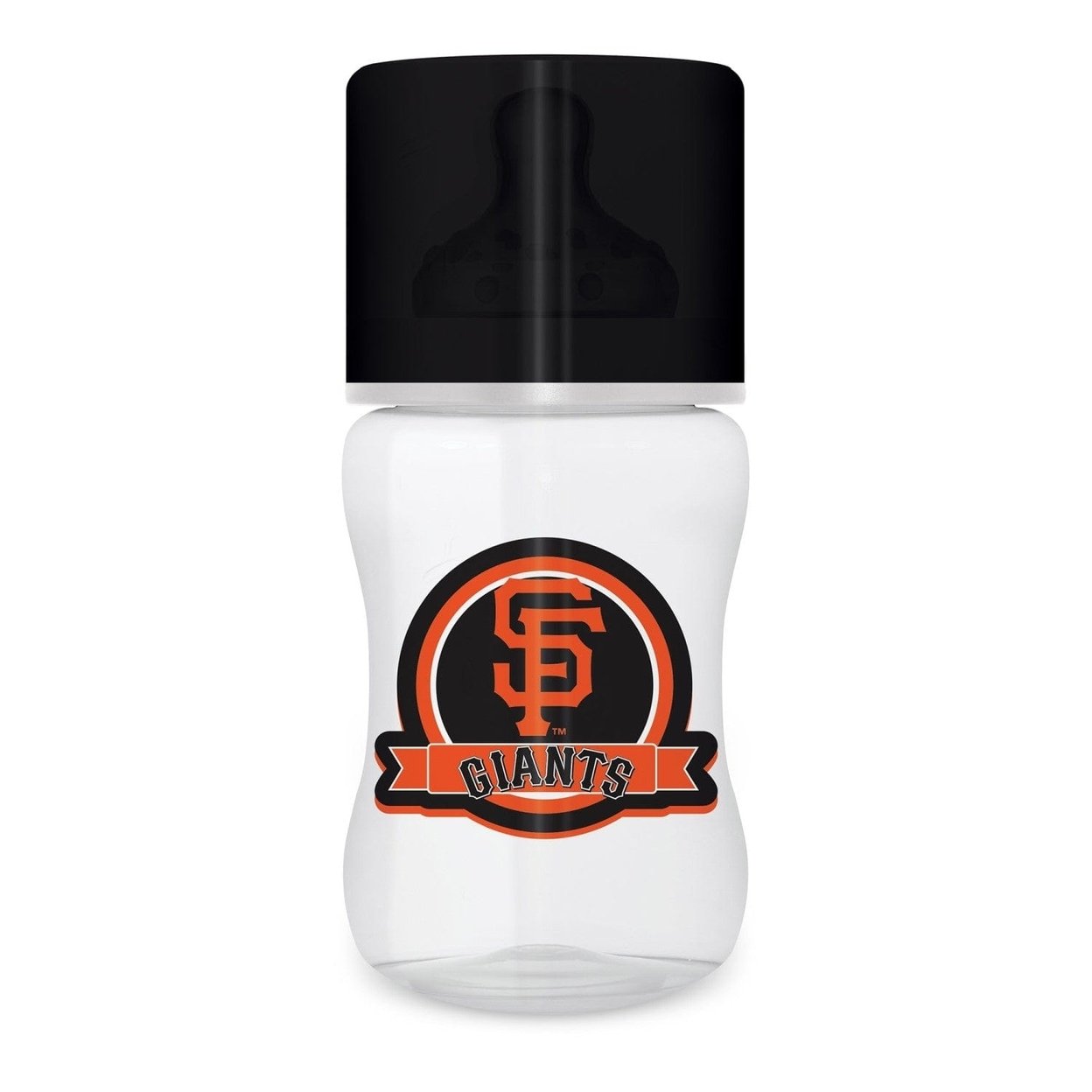 San Francisco Giants Baby Bottle 9Oz Bpa-Free Silicone Nipple Dishwasher Safe