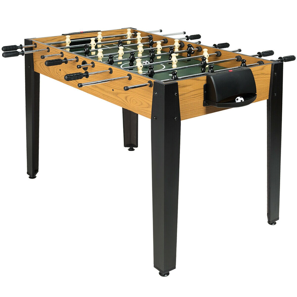 48 Competition Sized Wooden Soccer Foosball Table Home Recreation Adults And Kids