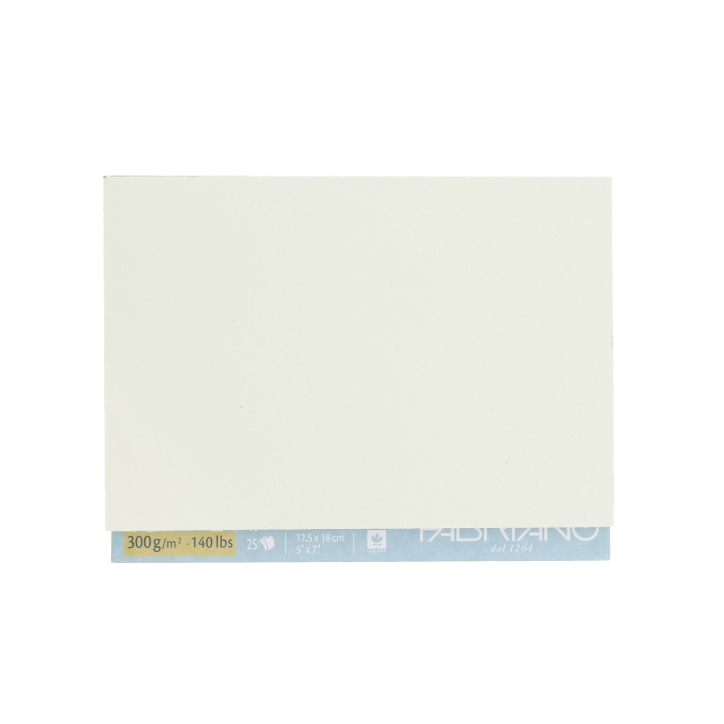 Fabriano Artistico Traditional White Watercolor Block, 140 lb./300 gsm