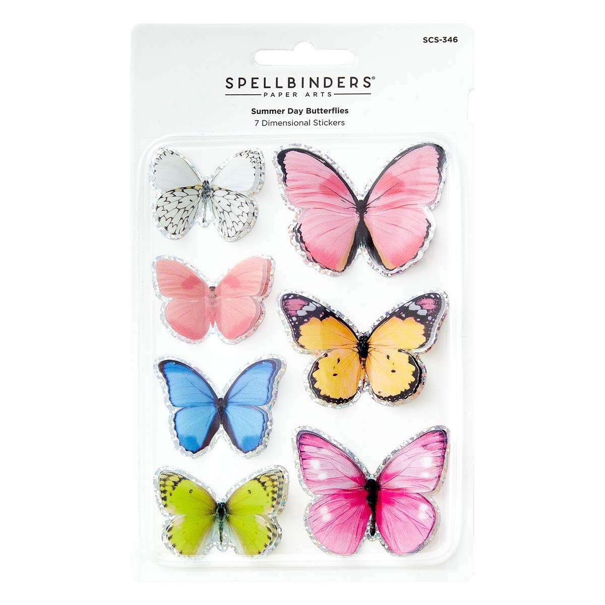 Spellbinders Timeless Stickers-Summer Day Butterflies