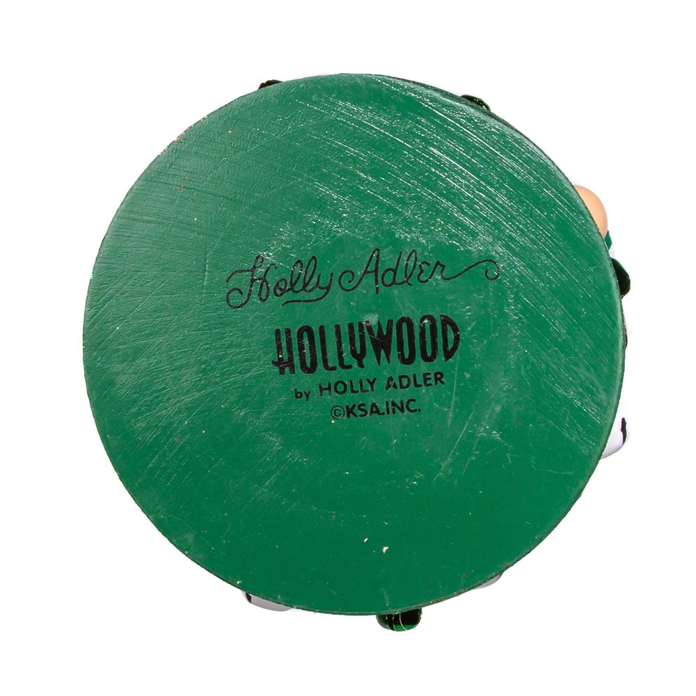 Kurt Adler 15-Inch Hollywood Nutcrackers™ Red, White and Green Candy Tower Hat Nutcracker