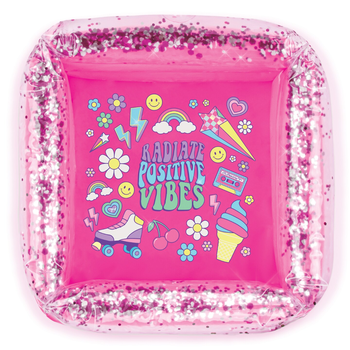 Make It Real: Pamper Yourself&#xA0;Spa Set - 9 pcs, Inflatable Sparkly Foot Bath &#x26; Accessories, Nail Polish &#x26; Art, Tweens, Girls &#x26; Kids Ages 8+