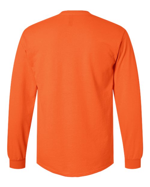 Gildan® Ultra Cotton Long Sleeve Crewneck T-Shirt for Work or Casual Wear