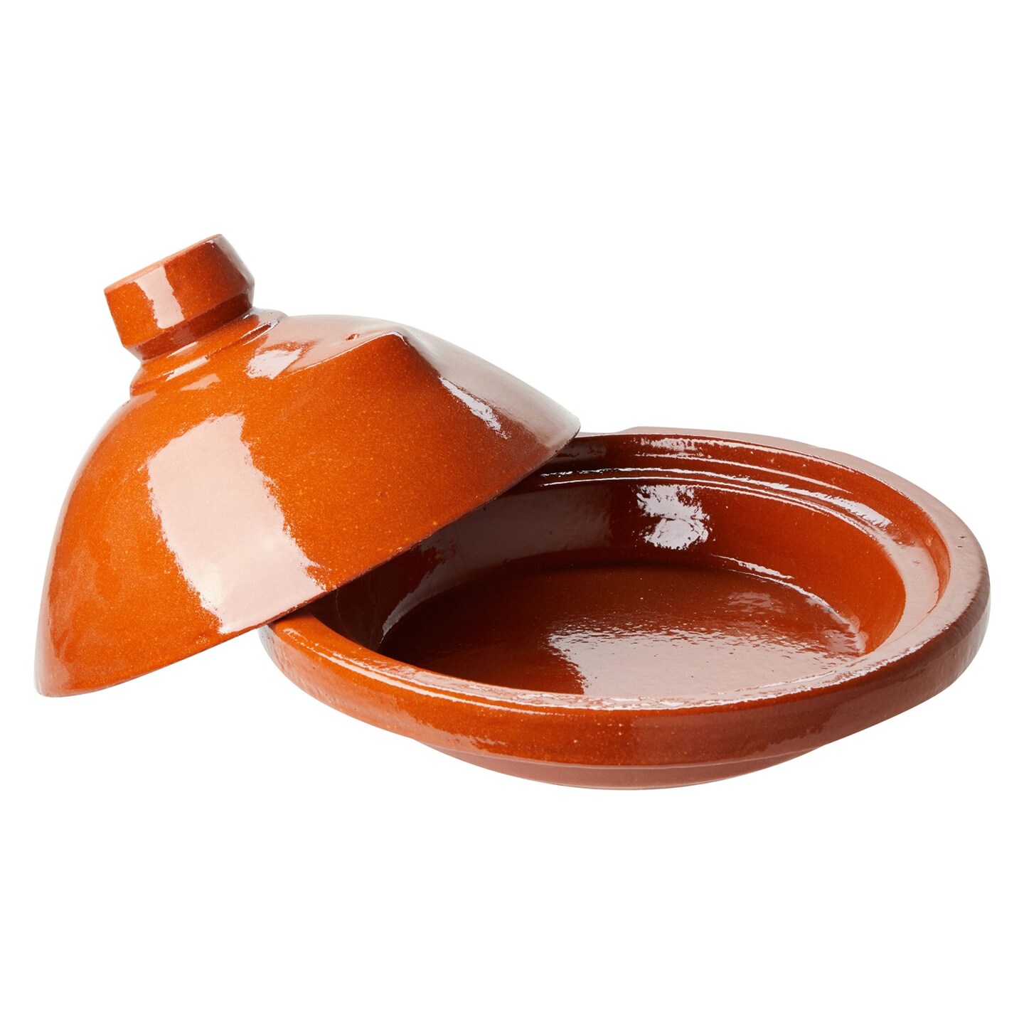 Moroccan Tagine Clay Cooking Pot with Lid for Meat, Stew, Casserole  (12 in)
