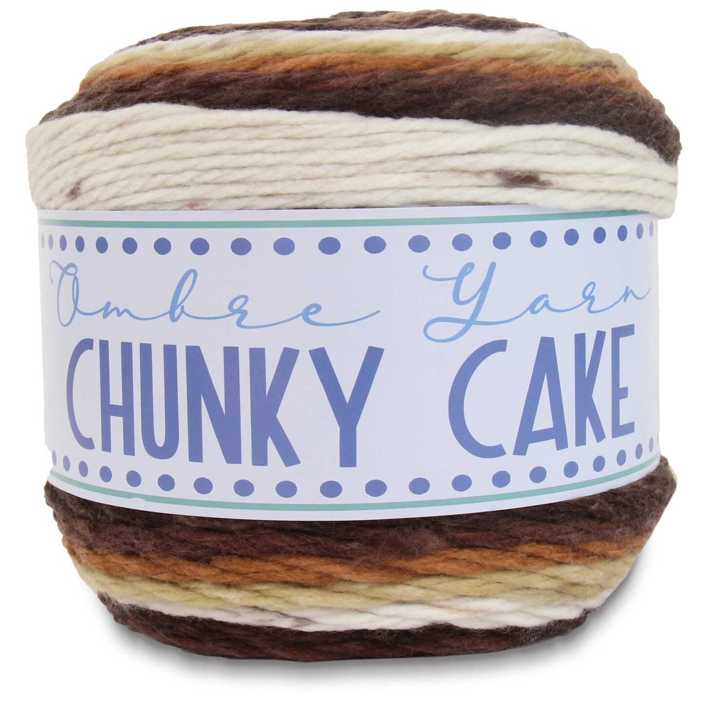 ThreadArt Super Bulky Chunky Yarn Cake #6, Big 300g / 316 Yards, 30 Ombre & Solid Color Options, Soft Knitting & Crochet Yarn