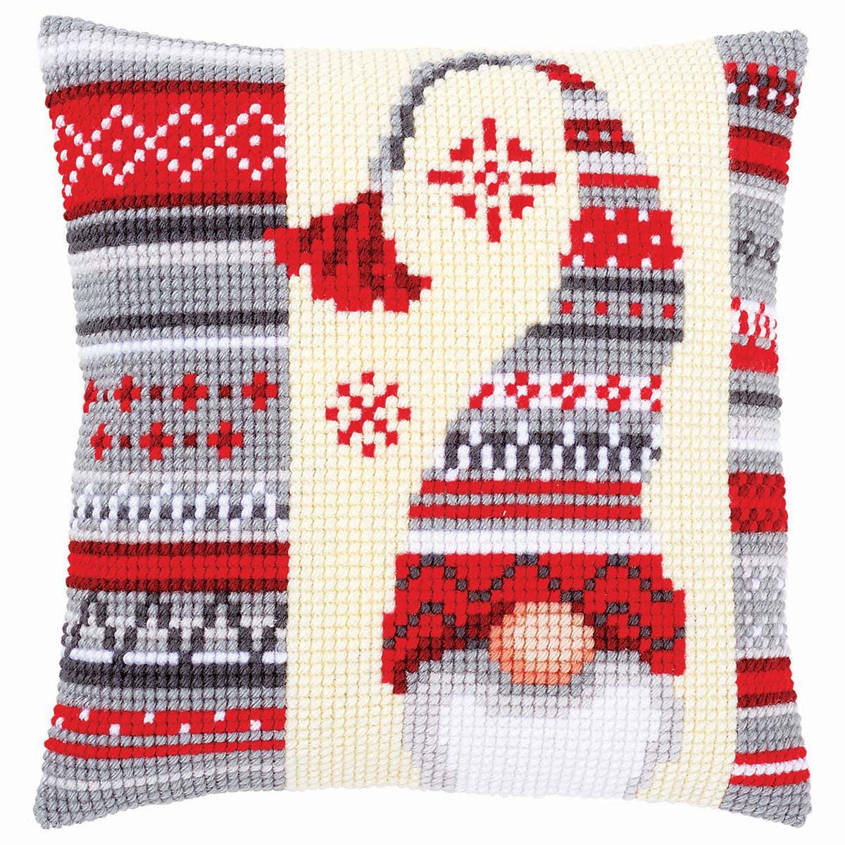 Vervaco  Christmas Elf 1 Pillow Cover Needlepoint Kit