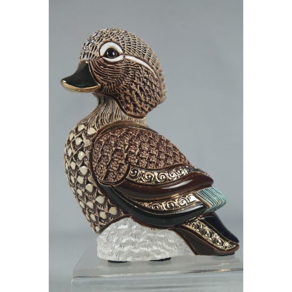De Rosa Rinconada Family Figurine Adult Female Mandarin Duck - F230a - Nib