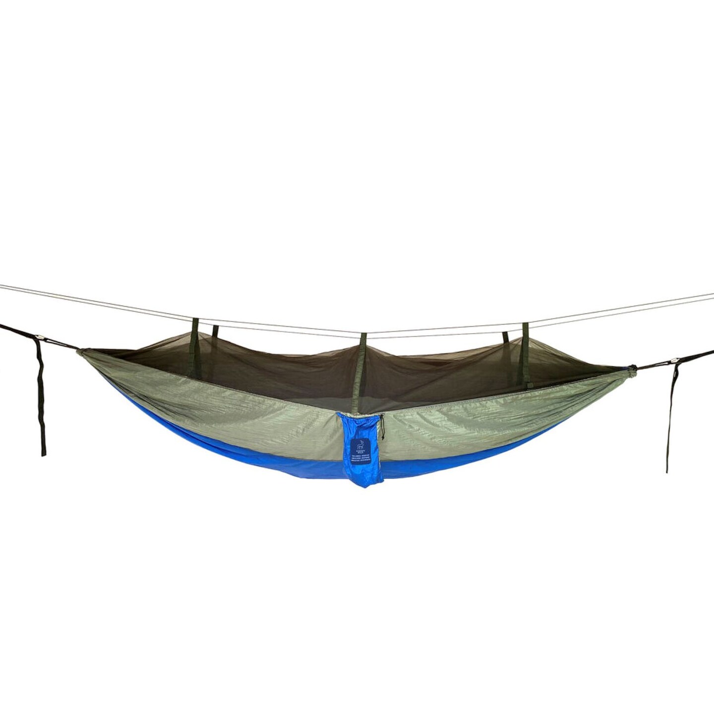 Hidden Wild Hidden Wild Travel Hammock with Bug Net - 9.75' - Blue