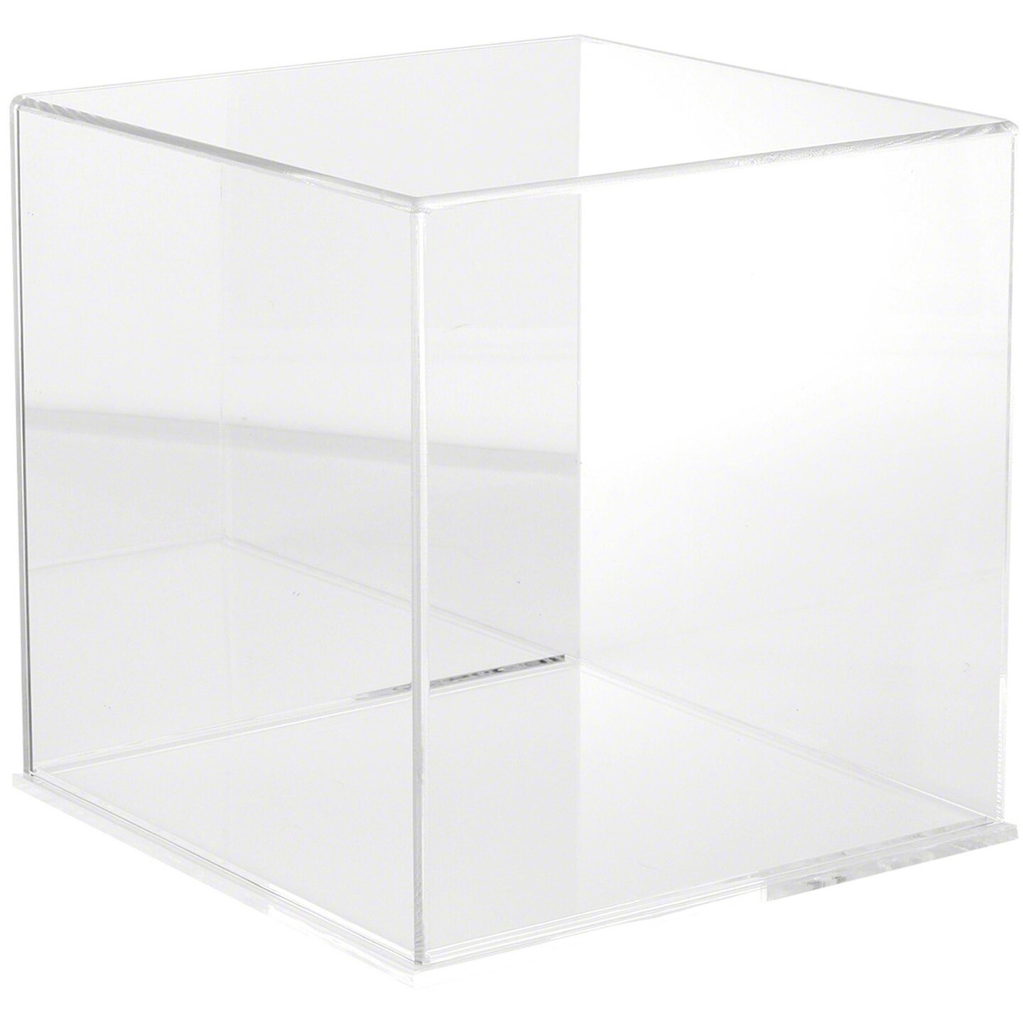 Plymor Clear Acrylic Display Case, 12&#x22; x 12&#x22; x 12&#x22;