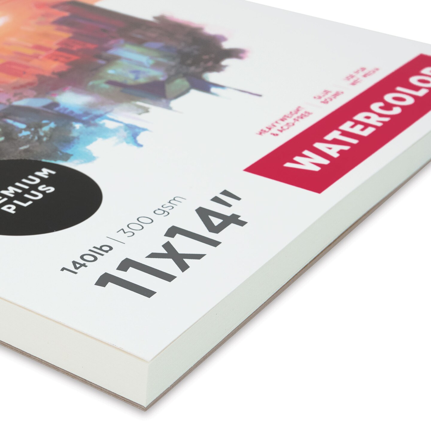 artPOP! Watercolor Paper Pads, 2-Pack, 9&#x22; x 12&#x22;, 30 Sheets Each, 140 lb (300 gsm), Cold Press, Acid Free Heavyweight Tape Bound Pad for Wet Media, Watercolor Paint and Gouache
