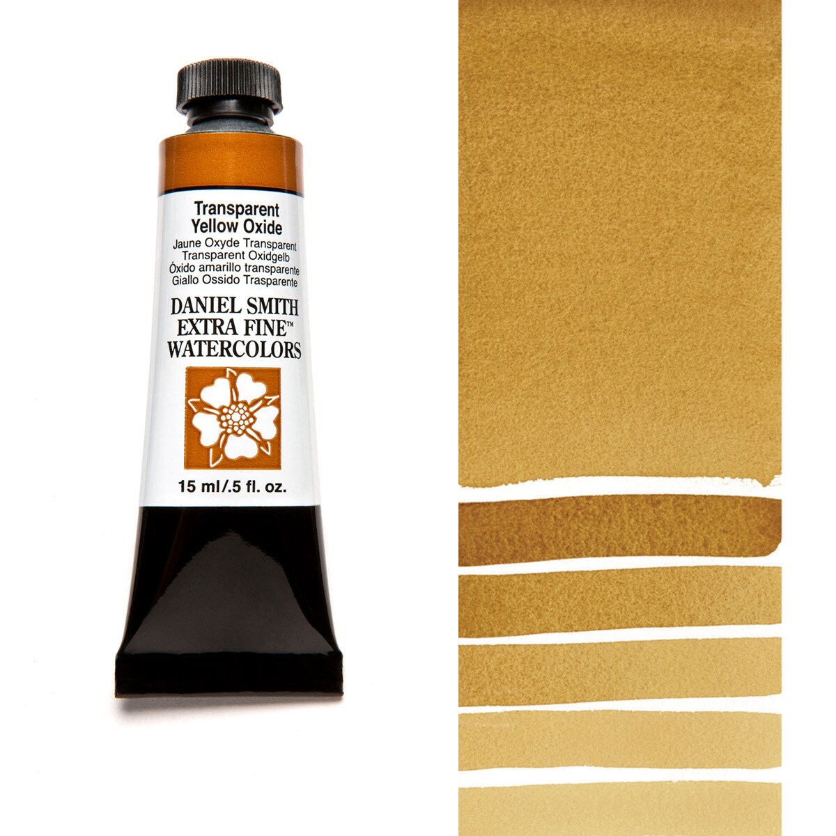 Daniel Smith Extra Fine Watercolors - Transparent Yellow Oxide, 5 ml Tube