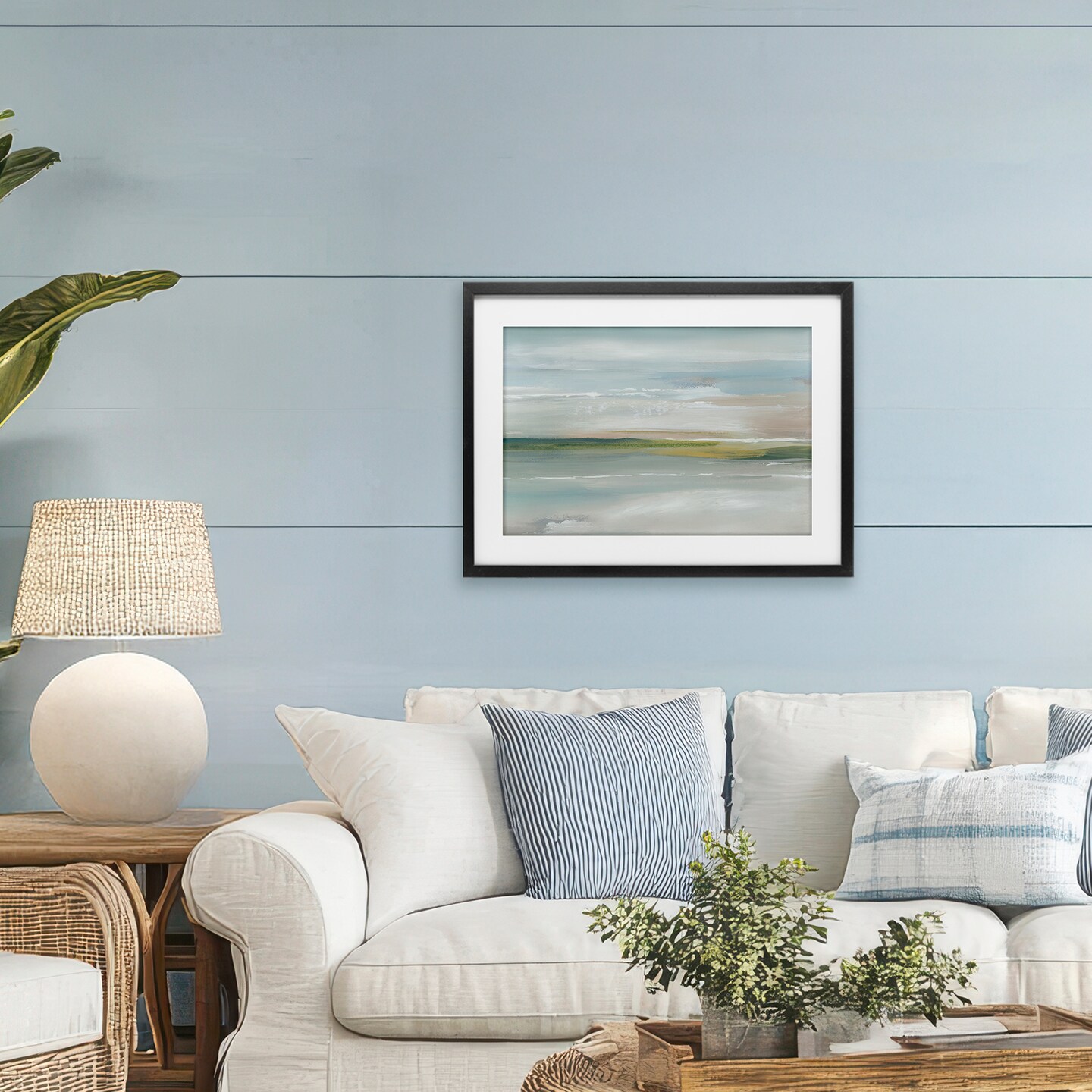 Stupell Industries Close By Waters Framed Print Under Glass, design by Lera