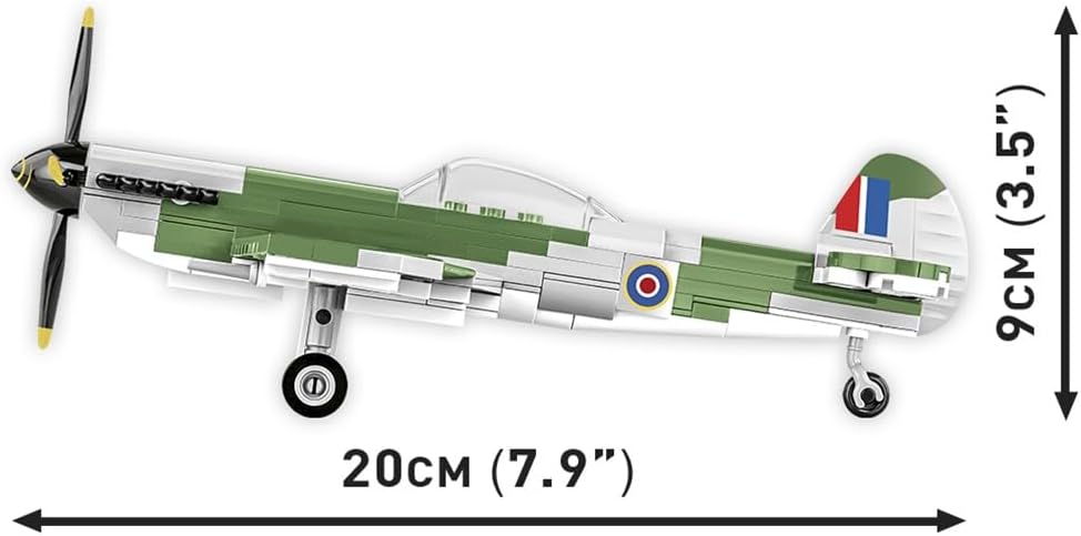 COBI Historical Collection WWII Spitfire Mk. XVI Bubbletop Aircraft