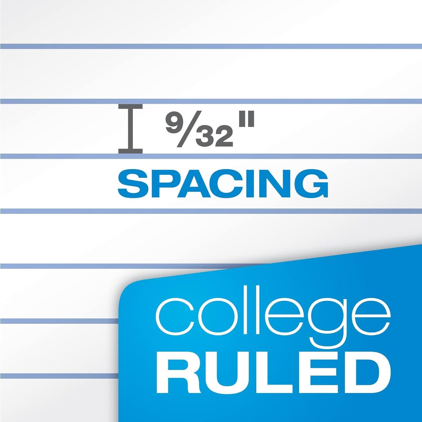 Spiral Notebook 3 Pack, 3 Subject, College Ruled Paper, 2 Dividers, 8 X 10-1/2 Inches, Black, Red, Blue, 120 Sheets (65202)