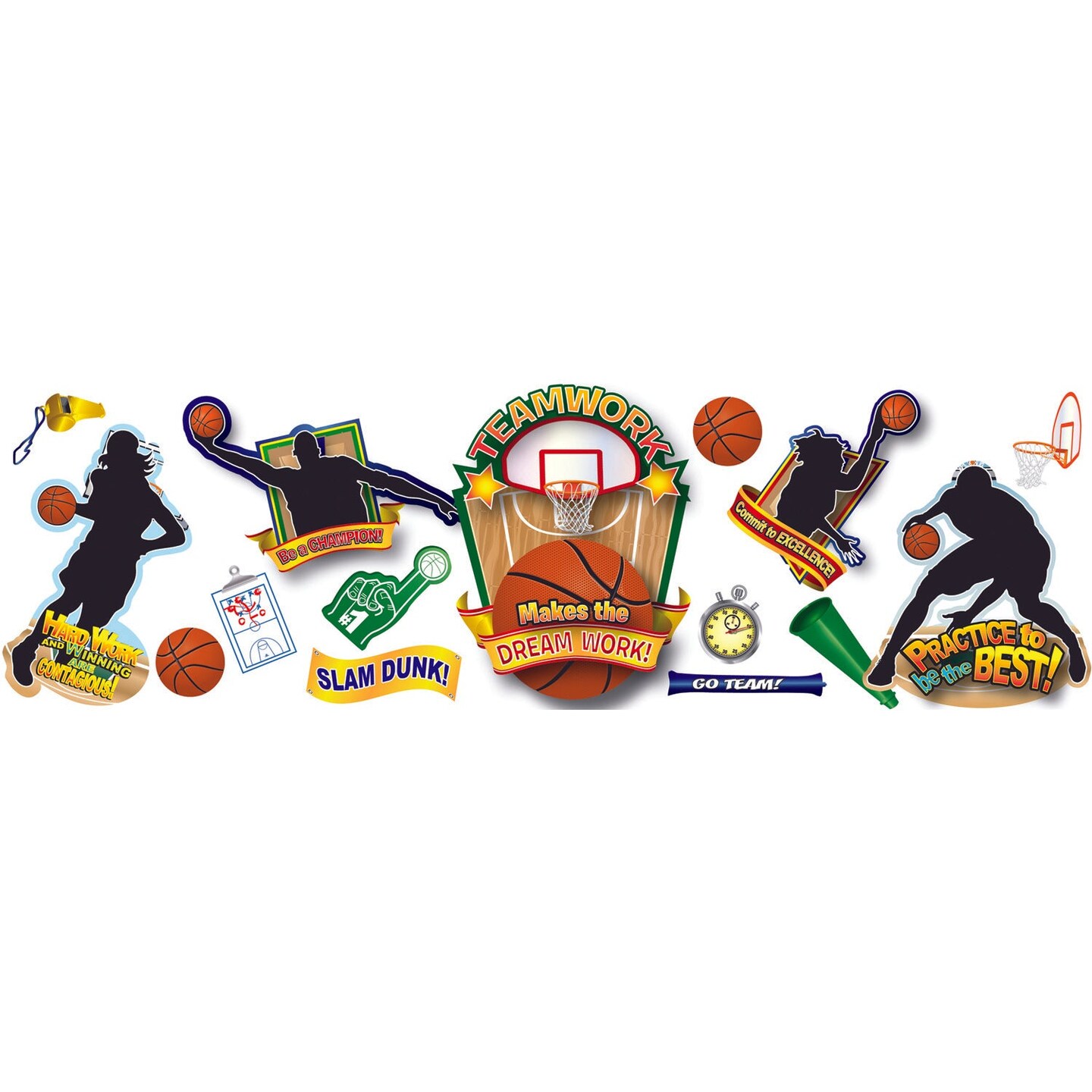 Basketball Bulletin Board Set