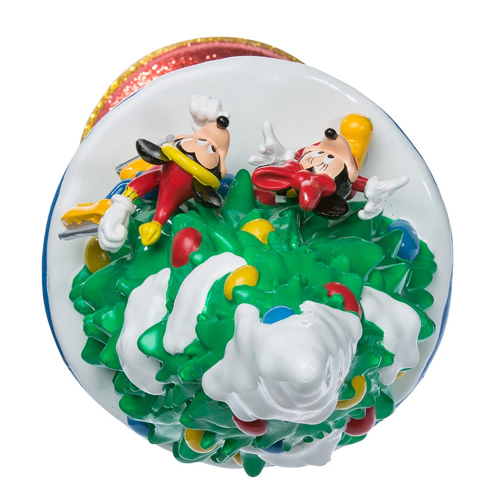 Kurt Adler 16.25-Inch Hollywood Mickey and Minnie Ice Skating Nutcracker