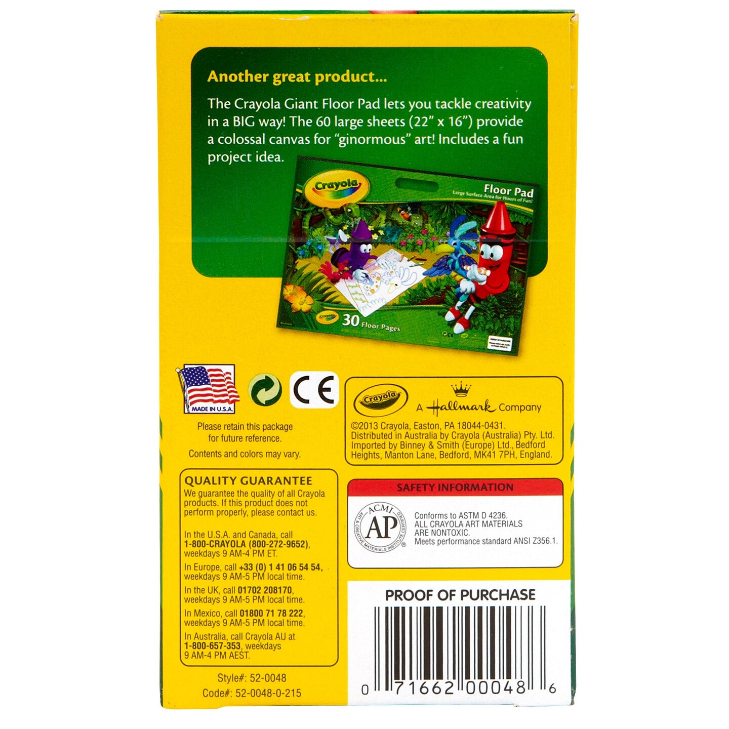 Crayons, Regular Size, 48 Count