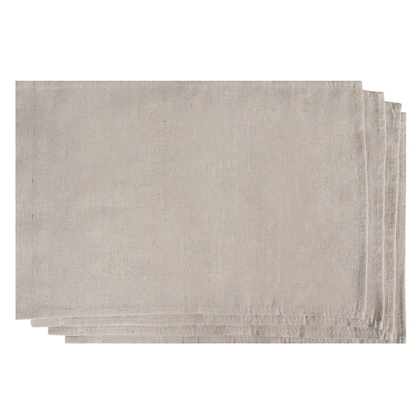 Blank Burlap Garden Flag, Rustic Outdoor Yard Sign (11 x 17 In, 4 pack)
