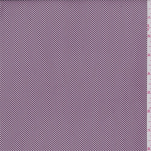 Plum Fishnet Mesh Fabric By the Yard
