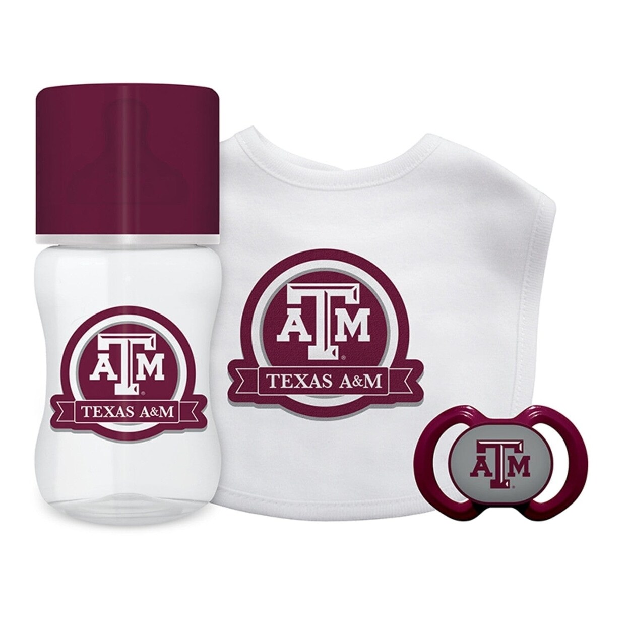 Texas Aandm Aggies - 3-Piece Baby Gift Set