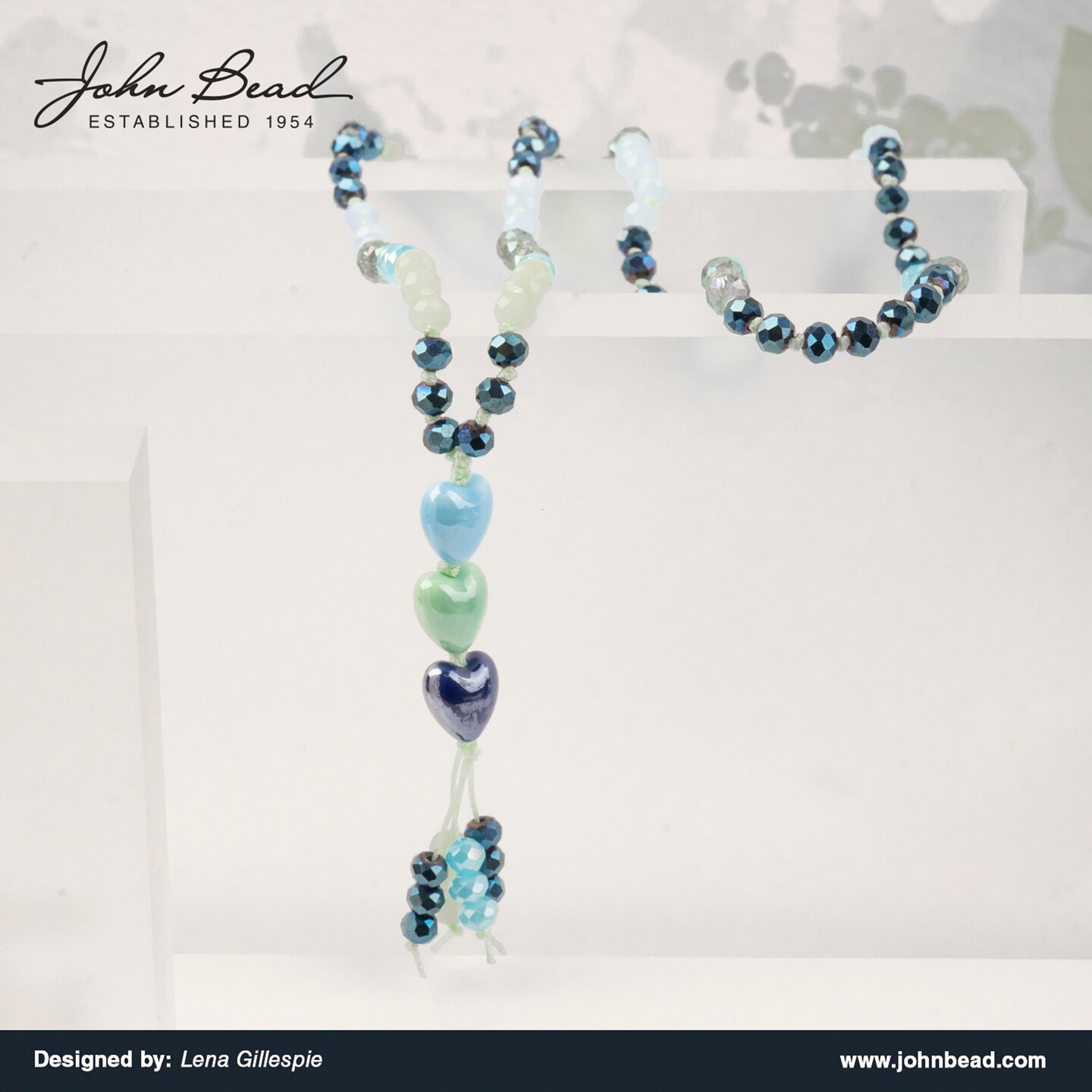 Crystal Lane DIY 7&#x22; Designer Glass Focal Bead Mix Strand