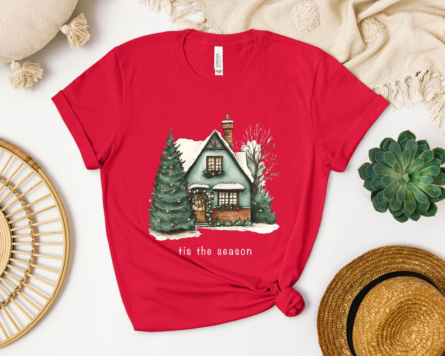 Tis The Season Shirt, Christmas House Shirt, Xmas Family Shirt, Family Matching Tee, Christmas Gift, Christmas Tshirt