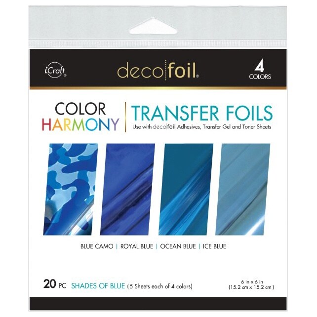 Deco Foil Harmony Foil Pack 6&#x22;X6&#x22; 20/Pkg