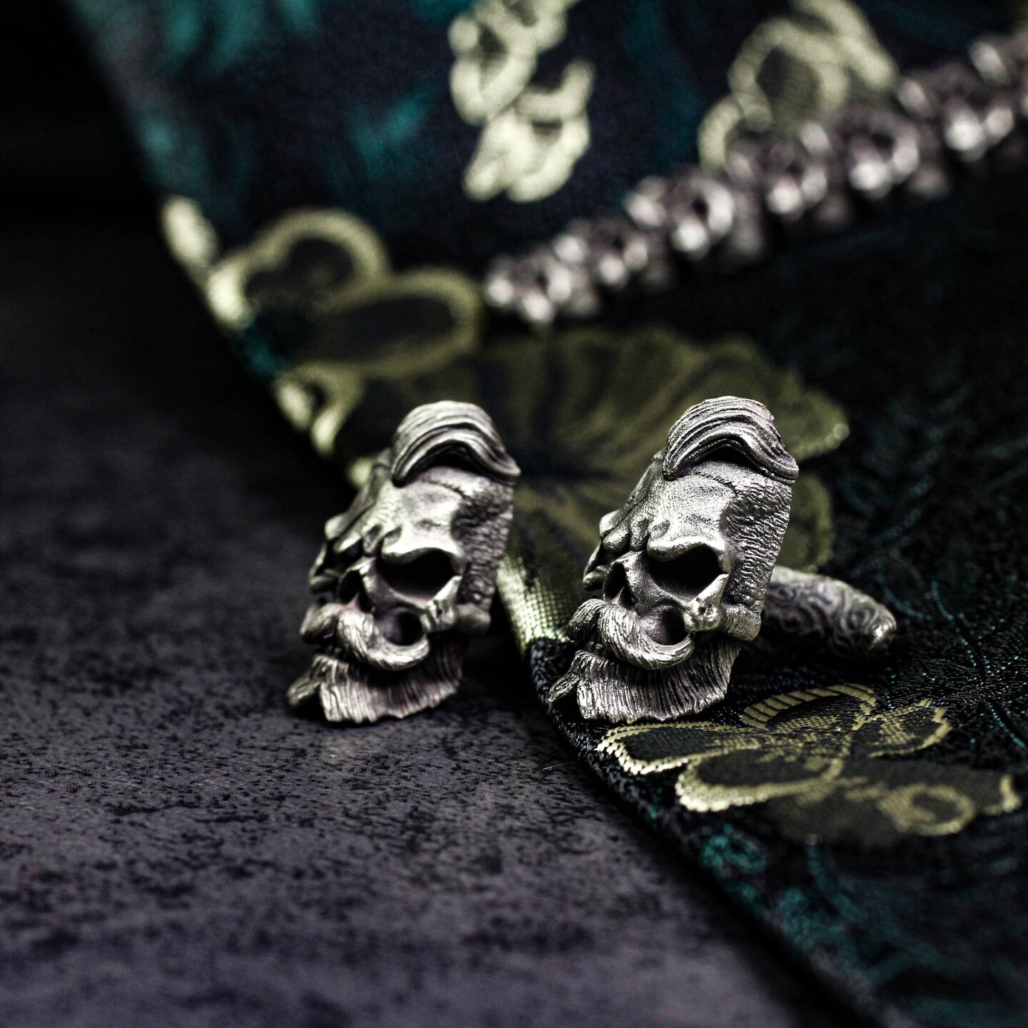 キングベイビー/Crowned Skull Cufflinks/165,000円 キングベイビー/Crowned Skull Cufflinks/165,000円 Skulls Cufflinks