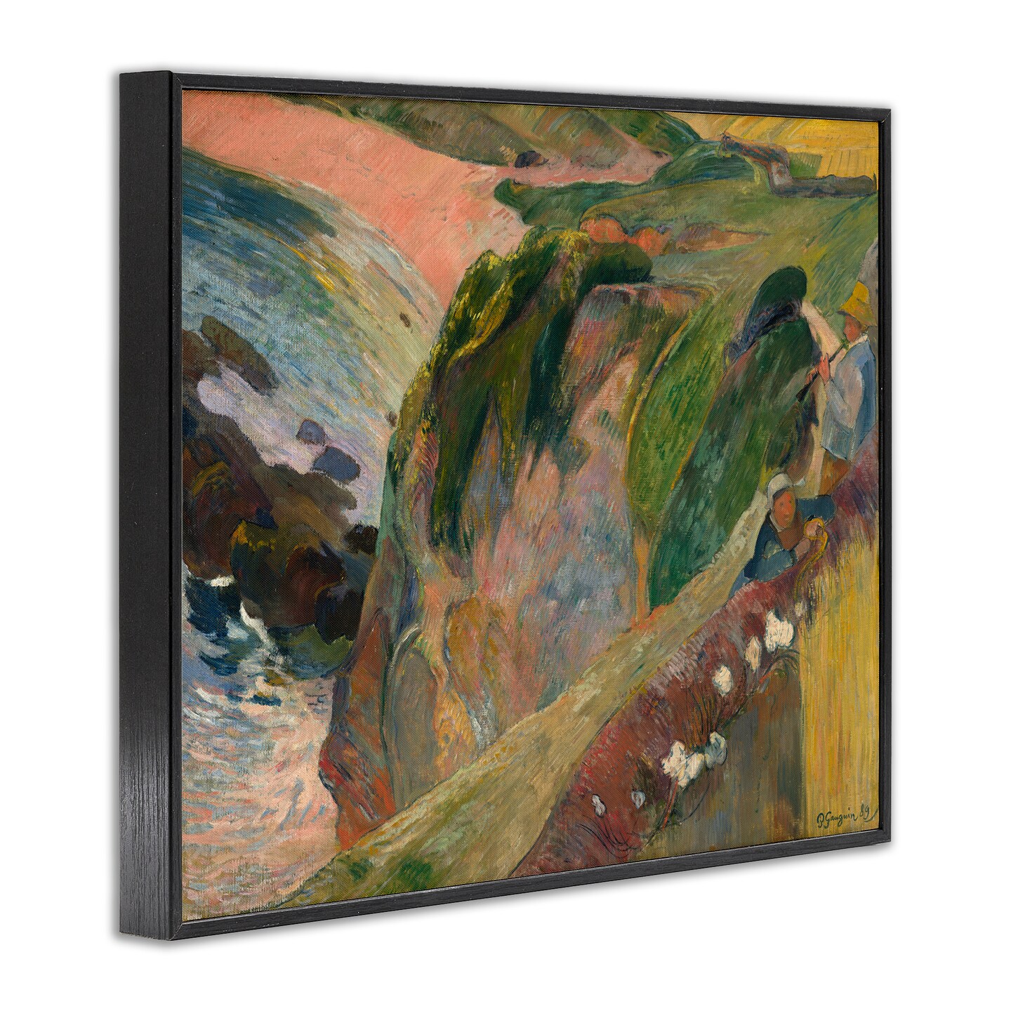 Stupell Industries Classic Gauguin Above The Sea Framed Giclee Wall Art Design by one1000paintings