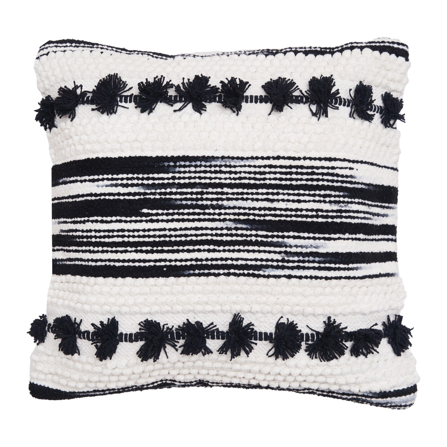 Oriana Tufted Textured Cotton Decorative Throw Pillow