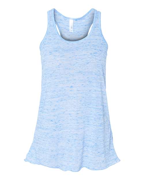 BELLA + CANVAS Women’s Flowy Crewneck Tank 8800 – Relaxed Fit Sleeveless Tee for Summer Wear
