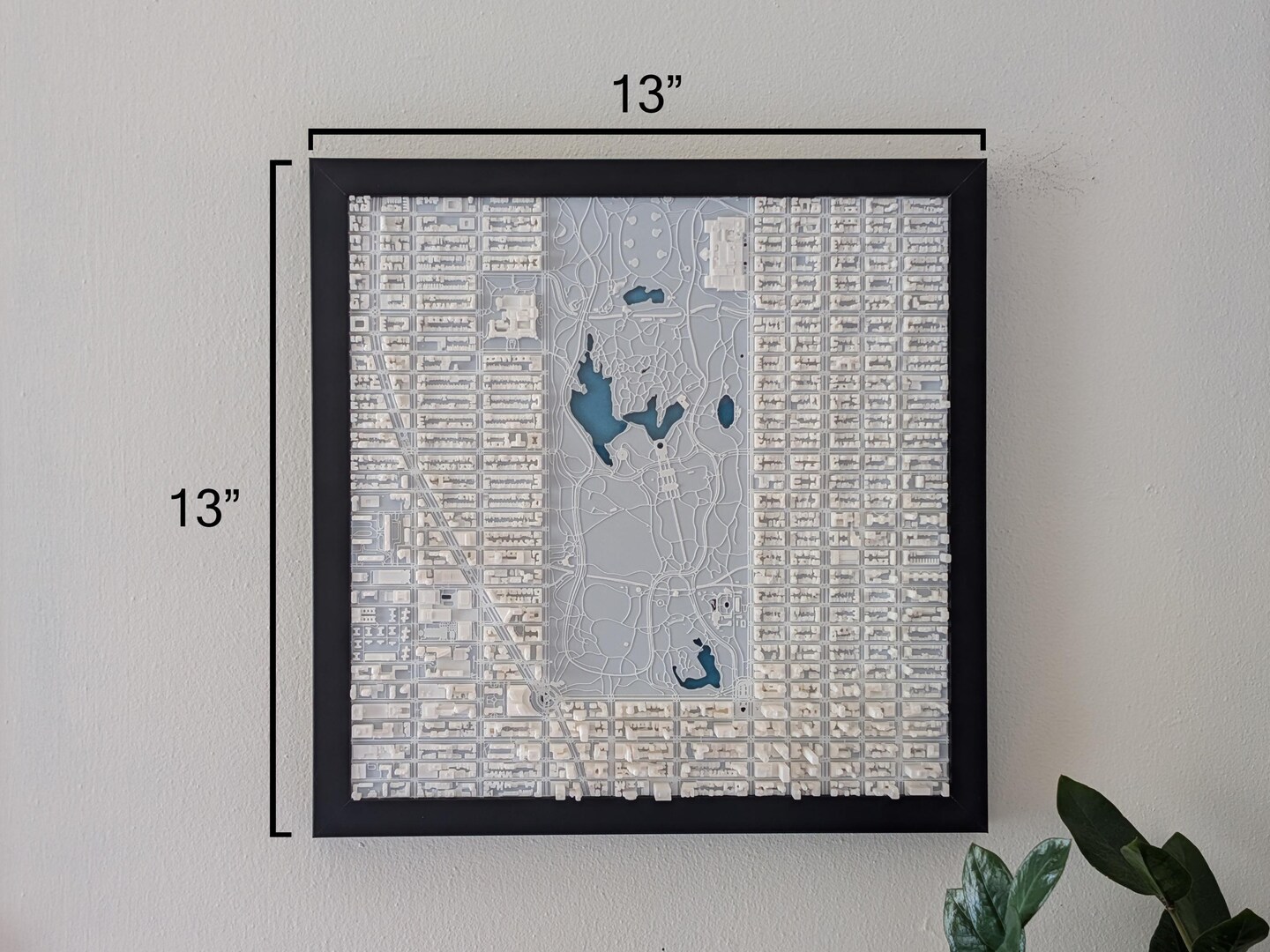 【週末セール】【3Dアート】NEW YORK - EAST  Picture Canvas New York Skyline 3D Empire State 60x80 cm