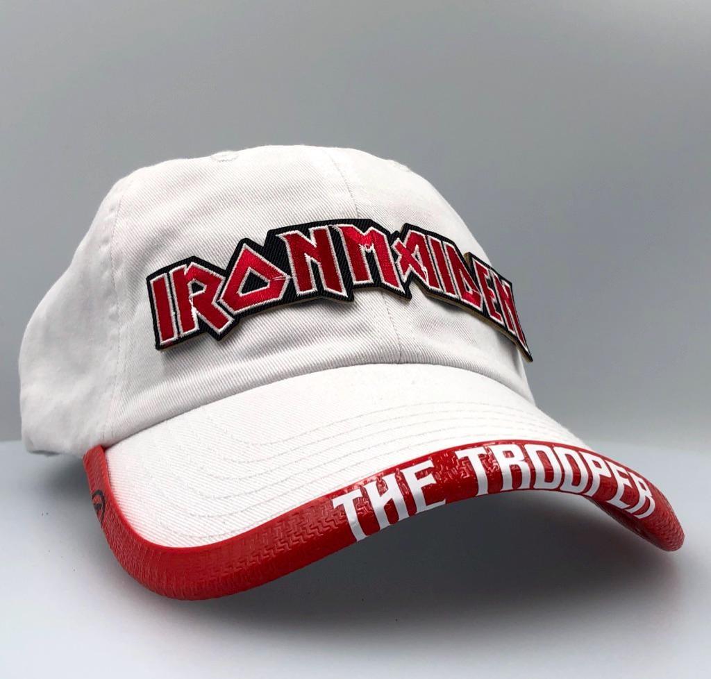 Iron Maiden Hat with Custom BrimmTrimm Brim Protector Hat